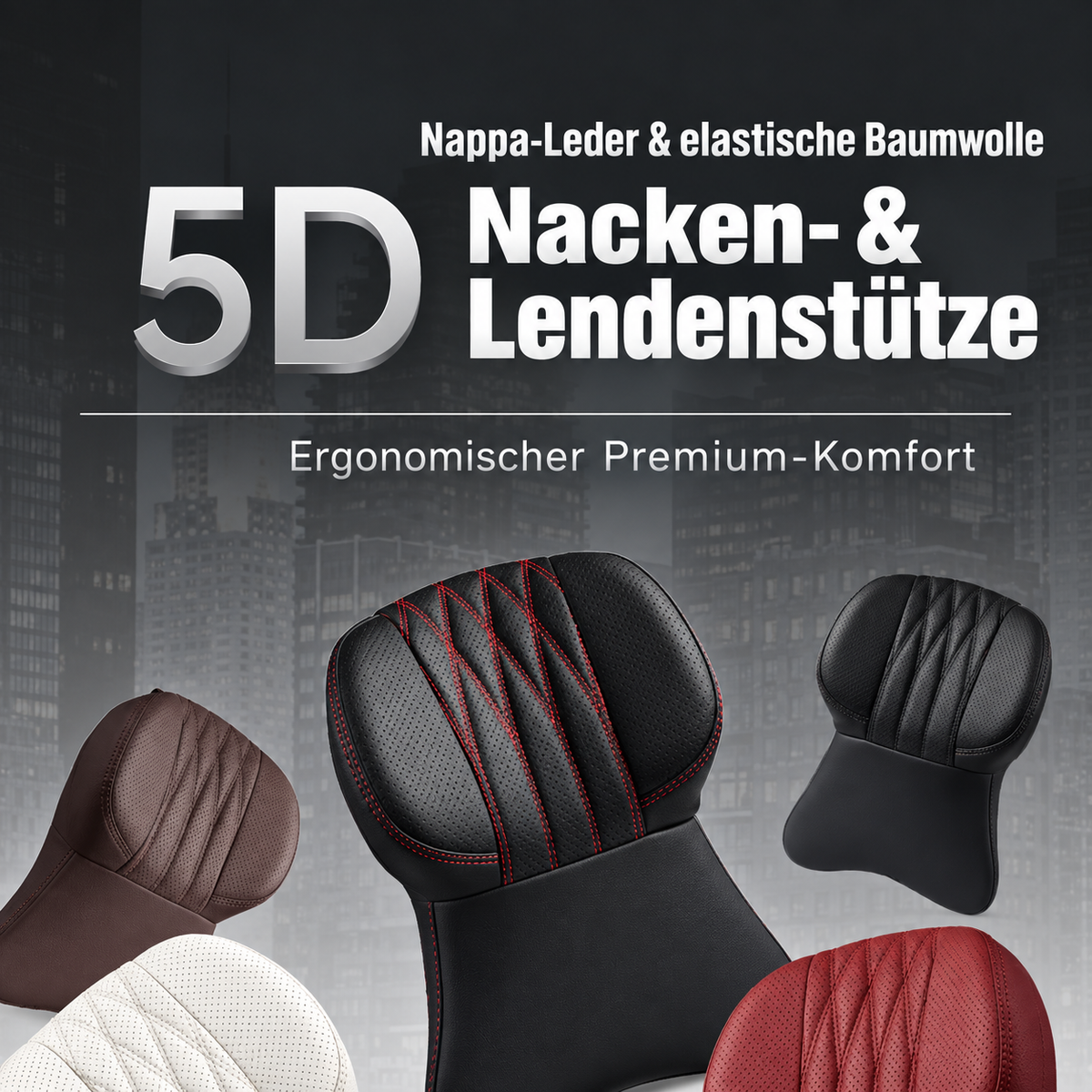 FahrKomfort™ – Ergonomisches Nackenkissen fürs Auto