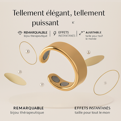 Anneau Harmonie™ – Bague de Bien-Être Magnétique