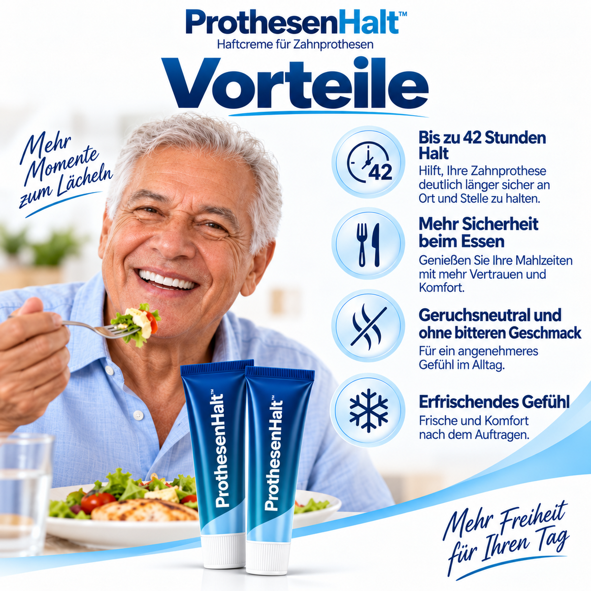 ProthesenHalt™ – Sicherer Sitz für Ihre Zahnprothese