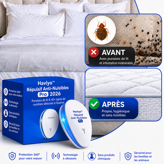Havlyo™ Répulsif Anti-Nuisibles Pro