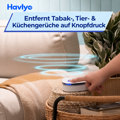 Havlyo™ GeruchsStopp – Neutralisiert Rauch-, Tier- & Küchengerüche