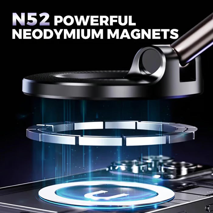 Support magnétique pour téléphone de voiture à 360° 