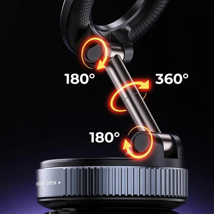 Support magnétique pour téléphone de voiture à 360° 